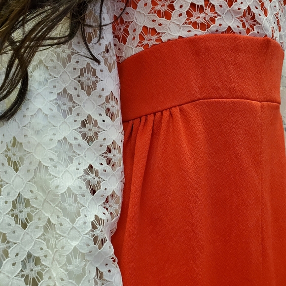 Late 60s Early 70s Cream Crochet Maxi Dress - Picture 8 of 11